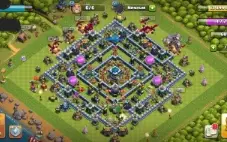 Conta Clash of Clans CV 13 semi-full