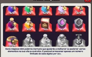 Conta Clash of Clans CV 13 semi-full