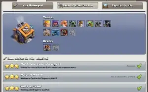 Conta Clash of Clans CV 13 semi-full