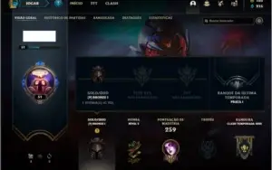 Conta bronze 1 com 91 champs e 96 skins ( MAIN TOP / SUP )