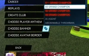 {Steam} Conta Grand Champion Rocket League