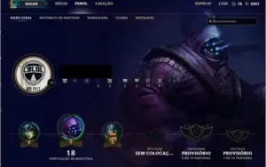 Conta LOL - Level 30 - Unranked