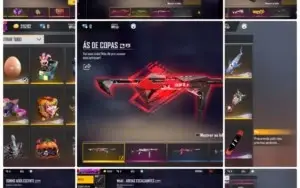 Vendo conta FF rara