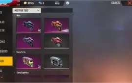Conta freefire gemada rara