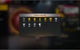 Conta freefire gemada rara