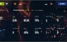 CONTA CS GO OURO 4 MM LV 19 GC/ UNICO DONO - COM PRIME