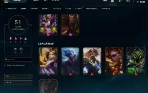 Conta Gold1/Boa pra main MID/otima pra mono ekko.