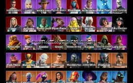 Conta Fortnite E Epic Games C/ +De 100 Jogos