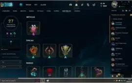 VENDO CONTA LOL PLATINA