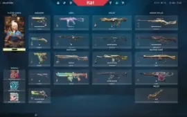 Conta Valorant Com Skins R$1.100 Gastos Na Conta