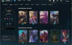 CONTA LOL D4 S11 TODOS OS CAMPEÕES ou TROCO POR OUTRA CONTA