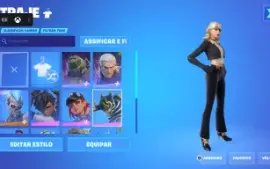 Conta fortnite com o passe e o clube comprados