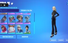 Conta fortnite com o passe e o clube comprados