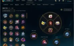 Conta LoL - todos os campeóes - 123 skins