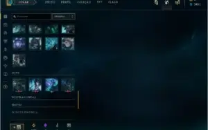 Conta LoL - todos os campeóes - 123 skins