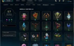 Conta LoL - todos os campeóes - 123 skins