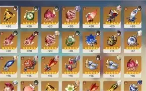 Conta Ar 50 xiao, Zhongli,keqing + túmulo