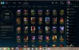 Conta Lol 2017