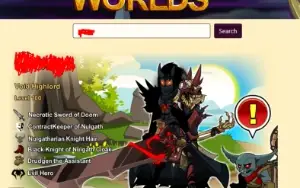 Conta AQW +12 ANOS e +1000 itens