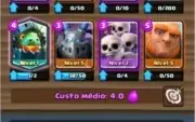 Clash of Clans cv11. 5 + Royale arena 7 com 2 lendárias