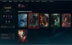 Conta LoL Blizcrank Enferrunjado PAX Platina 3 1038 Skins