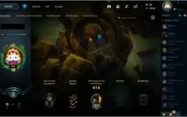 Conta LoL Blizcrank Enferrunjado PAX Platina 3 1038 Skins