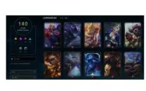 V> Conta lol da season 3 diamante 150 skins e 5 vitoriosas.