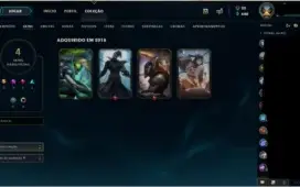 Conta LoL Platina 3
