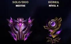 Vendo conta no League of Legends, mestre com 118 skins.
