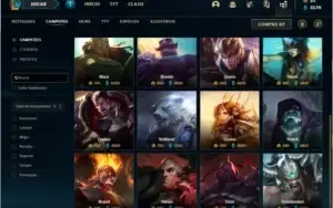 Conta platina 4 com 7 Vitoriosas, 130 champs e 92 skins