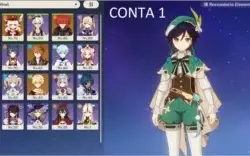 VENDO 5 ⭐ CHILDE C1 + VENTI + KLEE + DILUC + KEQING