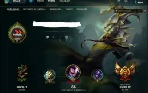 Vendo Conta De League Of Legends
