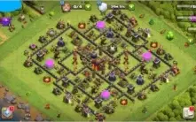 CLASH OF CLANS CV 10 SEMI-FULL