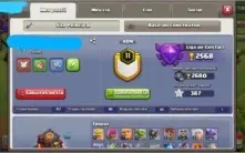 CLASH OF CLANS CV 10 SEMI-FULL