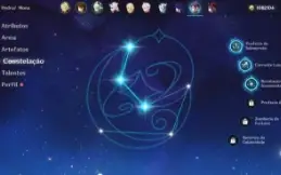 Conta Genshin Impact AR 57 12 personagens 5 estrelas!!