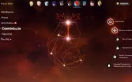 Conta Genshin Impact AR 57 12 personagens 5 estrelas!!