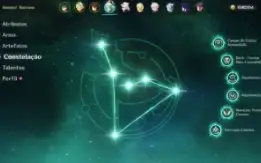 Conta Genshin Impact AR 57 12 personagens 5 estrelas!!