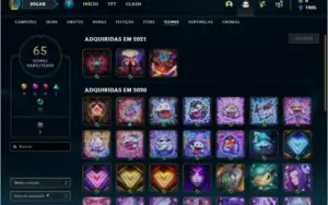 Conta bronze 4 com 13 skins e 35 champs ( Boa para smurfar )