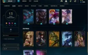 Conta bronze 4 com 13 skins e 35 champs ( Boa para smurfar )