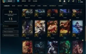 Conta bronze 4 com 13 skins e 35 champs ( Boa para smurfar )