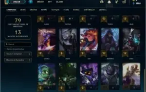 Conta bronze 4 com 13 skins e 35 champs ( Boa para smurfar )