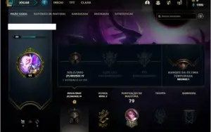 Conta bronze 4 com 13 skins e 35 champs ( Boa para smurfar )