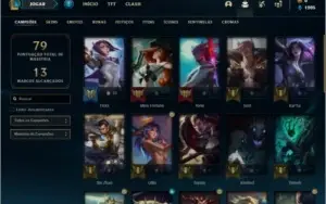 Conta bronze 4 com 13 skins e 35 champs ( Boa para smurfar )