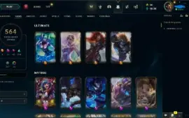 Conta Lol League Of Legends 564 Skins