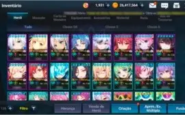 Account GrandChase Mobile Server Western 997k PB