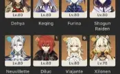 Ar58, time Neuvillette premium, skin da Ayaka