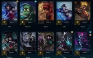 CONTA LOL PLATINA, 41 CHAMPS E 13 SKINS