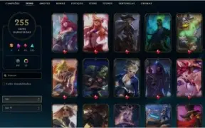 conta lol lvl 351 + valorant beta com faca butterfly
