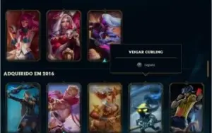 Conta lol D5 Todos Os Champs 100+ Skins 80+Icones 14pag Runa