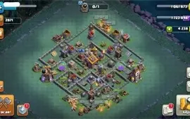 CONTA CLASH OF CLANS CV12 + 4000 GEMAS